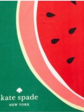 Kate Spade WATERMELON Beach Pool Towel NEW!